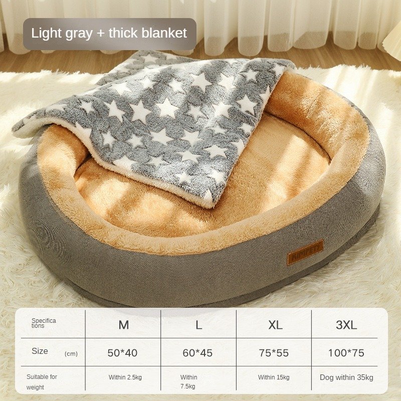 Cat Bed — Cotton Rectangle — detail
